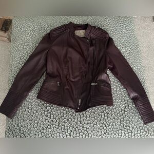 Wilsons Leather Deep Burgundy Jacket
